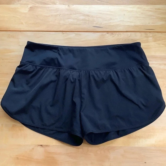 3/$25 ZYIA ACTIVE Black Trainer Running Shorts Size XXL - Picture 3 of 10